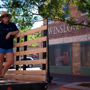 Standing on the Corner in Winslow AZ – Sing Like Nobody’s Listening (Faith and Good Courage)
