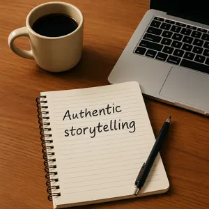 Authentic Storytelling | Faith and Good Courage Journal