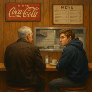 Grateful heart giving is not something we usually talk about in diners like the one I found in Barstow