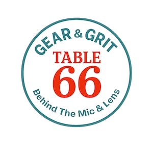 Faith and Good Courage podcast gear and vodcast gear behind the lens