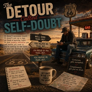The Detour Called Self-Doubt Route 66 reflection on fear, permission and finding your way back