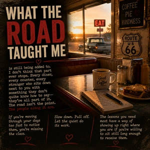 What the Road Taught Me Route 66 reflection on life lessons and quiet wisdom