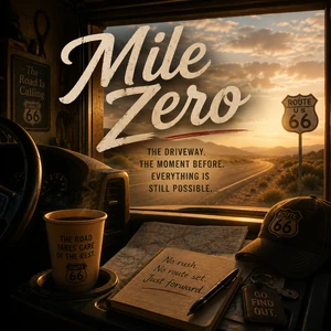 Mile Zero Route 66 reflection on new beginnings the open road and the moment before everything changes